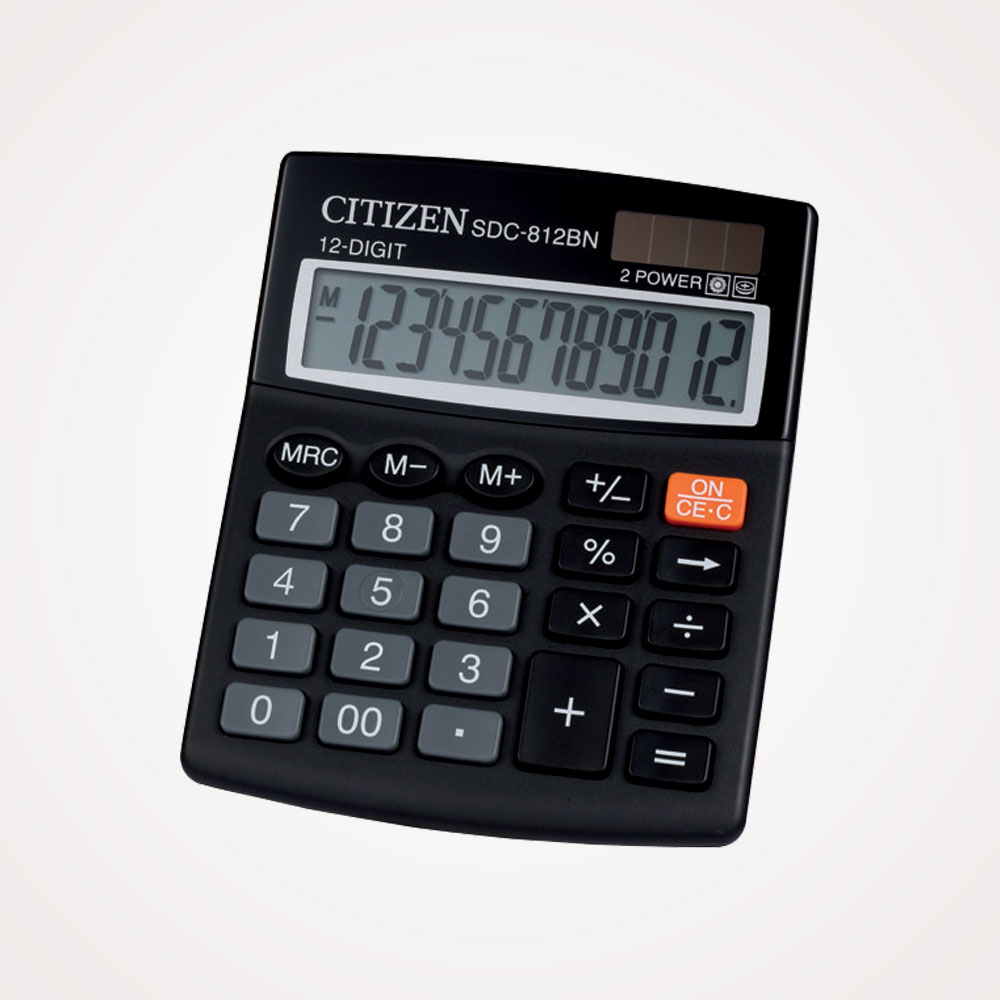 Калькулятор Citizen SDC-805bn